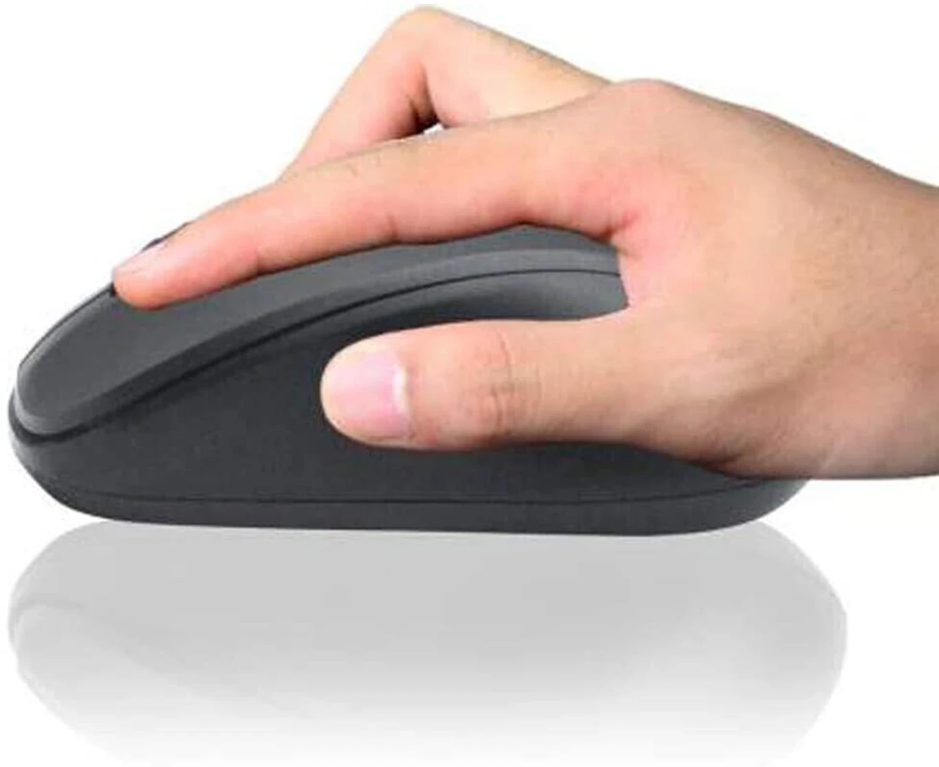 HP S500 WIRELESS MOUSE Ambidextrous Optical Mouse (2.4GHz Wireless, Black)